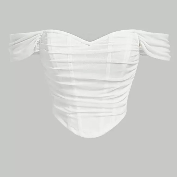 SHEIN Tops - Off-Shoulder Corset Top